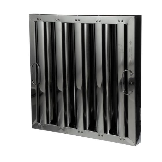 Picture of Type VI 16" H x 16" W x 1-3/4" D Stainless Steel Baffle Grease Filter