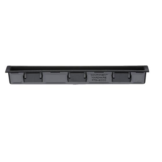 Picture of 7" Black ABS Thermoplastic Recessed Door Pull