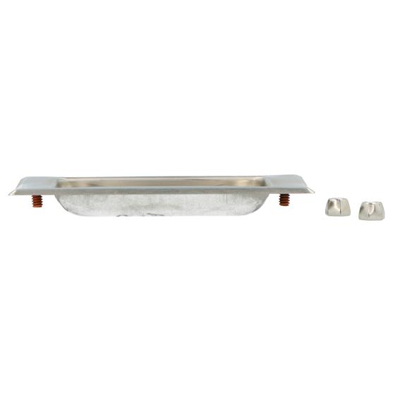 Picture of Flush pull, S/S, with two retaining locknuts