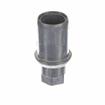 Picture of 1-1/2" Round Natural Finish Zinc Die Cast Adjustable Hex Foot Insert