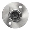 Picture of 1-1/2" Round Stainless Steel Clad Zinc Die Cast Adjustable Flanged Foot Insert With Mounting Holes