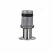 Picture of 1-5/8" Round Stainless Steel Clad Zinc Die Cast Adjustable 2" Reduced Flanged Foot Insert