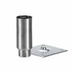 Picture of Equipment leg, S/S, 100mm/41mm with M12 flush stud