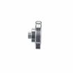 Picture of 1" Steel Flat Ball Bearing Roller with 1/2" L Rivet Stud