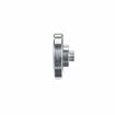 Picture of 1" Steel Flat Ball Bearing Roller with 1/2" L Rivet Stud