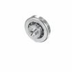 Picture of 1" Steel Flat Ball Bearing Roller with 1/2" L Rivet Stud