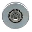 Picture of Steel Flat Ball Bearing Roller 1-5/16" OD with 3/4" Rivet Stud