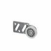 Picture of Zinc Plated Steel Front Door Sheave with Nylon/Steel Ball Bearing Roller