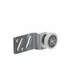 Picture of Zinc Plated Steel Front Door Sheave with Nylon/Steel Ball Bearing Roller