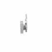 Picture of Zinc Plated Steel Rear Door Sheave with Nylon/Steel Ball Bearing Roller