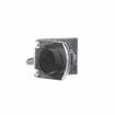 Picture of Zinc Plated Steel Floor Mount Door Stop with Solid Rubber Bumper
