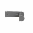 Picture of 3-1/2" L x 1" W x 7/8" H Gray Rubber Corner Bumper With Square Ends