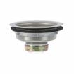 Picture of Encore® Duo Basket Drain, 3-1/2" Opening, 4-1/2" Flange, 18-8 S/S, Crumb Cup, w/Locknut, Gasket, Washer, Tailpiece, & Slipnut