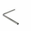 Picture of Encore® Overflow Elbow, 14" x 18", 1-1/4" OD Tubing, Formed One Piece, Chrome Plated Brass
