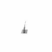Picture of 12-1/8" L Stainless Steel Fold Down 3-Rail Trail Slide Bracket - Less Saddles