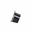 Picture of Chrome Plated Die Cast Oblong Base End Flange for 1" OD Tubing