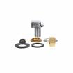 Picture of Encore® Polished Chrome Plated Brass Swirl Inlet Fitting, 1/2" NPT