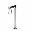 Picture of Encore® Glass Filler, Deck Mount with 8" Riser, 1/2" NPSM and Polished Chrome Plated Brass Finish