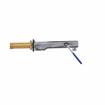 Picture of Encore® Glass Filler, Deck Mount with 8" Riser, 1/2" NPT and Polished Chrome Plated Brass Finish