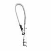 Picture of Encore® 8" OC. Brass Chrome Plated Wall Mount Pre Rinse Assembly with Wall Bracket and Offset Supply Inlets