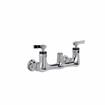 Picture of 8" OC Encore  Brass Chrome Plated Wall Mount Faucet Body Only for Spout