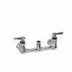 Picture of 8" OC Encore  Brass Chrome Plated Wall Mount Faucet Body Only for Spout