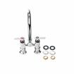 Picture of ENCORE, 4" deck mount faucet with 8" gooseneck swivel spout
