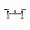 Picture of 8" OC Encore  Brass Chrome Plated Deck Mount Body Only for Spout