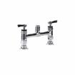 Picture of 8" OC Encore  Brass Chrome Plated Deck Mount Body Only for Spout
