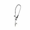 Picture of Encore® Brass Chrome Plated Single Deck Mount Pre-Rinse with Wall Bracket