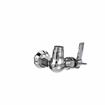 Picture of Encore® Brass Chrome Plated Single Wall Mount Faucet Body Only with Mounting Kit