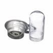 Picture of 100W Surface Mount  Incandescent Hood Light With Clear Coated Tempered Glass Globe