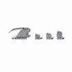 Picture of Chrome Plated Die Cast Zinc Heavy Duty Surface Mount Cabinet Latch