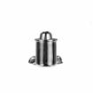 Picture of Bullet catch nickel plated, 1/4"D x 5/16" length
