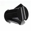 Picture of Black Polypropylene Snap-In Round Magnetic Cabinet Catch