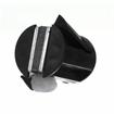 Picture of Black Polypropylene Snap-In Round Magnetic Cabinet Catch