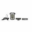 Picture of Stainless Steel Faced Metal Desk T-Bolt Drawer Lock