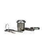Picture of Stainless Steel Faced Metal Desk T-Bolt Drawer Lock
