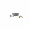 Picture of 1-1/16" Nickel Plated Plunger Lock
