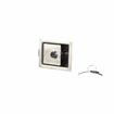 Picture of 3-5/16" L x 2-11/16" W x 1-13/32" H Stainless Steel Paddle Latch with Lock