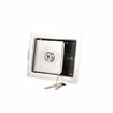 Picture of 5" L x 4" W x 1-29/32" H Stainless Steel Paddle Latch with Lock