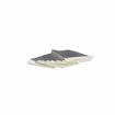 Picture of 10" L x 3-1/2" W x 1/16" H Gray Self-Adhesive Sound Deadening Pads With Aluminum Backing - 10 Pack
