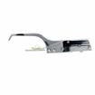 Picture of 10-3/4" L Chrome Plated Die Cast Magnetic/Mechanical Edgemount Latch With Offset Handle And Cylinder Lock
