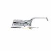 Picture of 10-3/4" L Chrome Plated Die Cast Magnetic/Mechanical Edgemount Latch With Offset Handle And Cylinder Lock