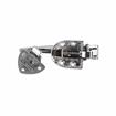 Picture of 6-3/4" L Chrome Plated Die Cast Adjustable Surface Mount Latch For 5/8" To 1-1/4" Offset