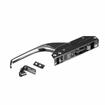 Picture of 10-1/4" L Chrome Plated Die Cast Mechanical Edgemount Latch With Offset Handle