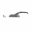 Picture of 10-1/4" L Chrome Plated Die Cast Mechanical Edgemount Oven Latch With Insulated Offset Handle