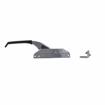 Picture of 10-1/4" L Chrome Plated Die Cast Mechanical Edgemount Oven Latch With Insulated Offset Handle