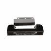 Picture of 1-3/8" Offset 5-1/2" L Chrome Plated Die Cast Non-Rise Adjustable Edgemount Hinge