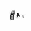 Picture of 1-3/8" Offset 5-3/4" L Chrome Plated Die Cast Non-Rise Adjustable Edgemount Hinge